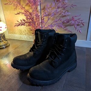All Black Timberland Boots For Women